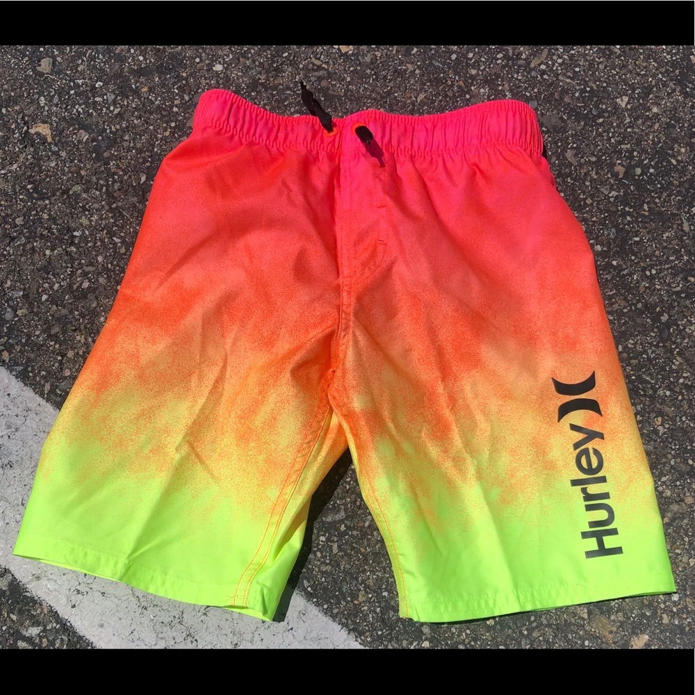 Hurley boys swimming shorts size 7